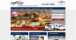 Desktop Screenshot of centuryvanlines.com